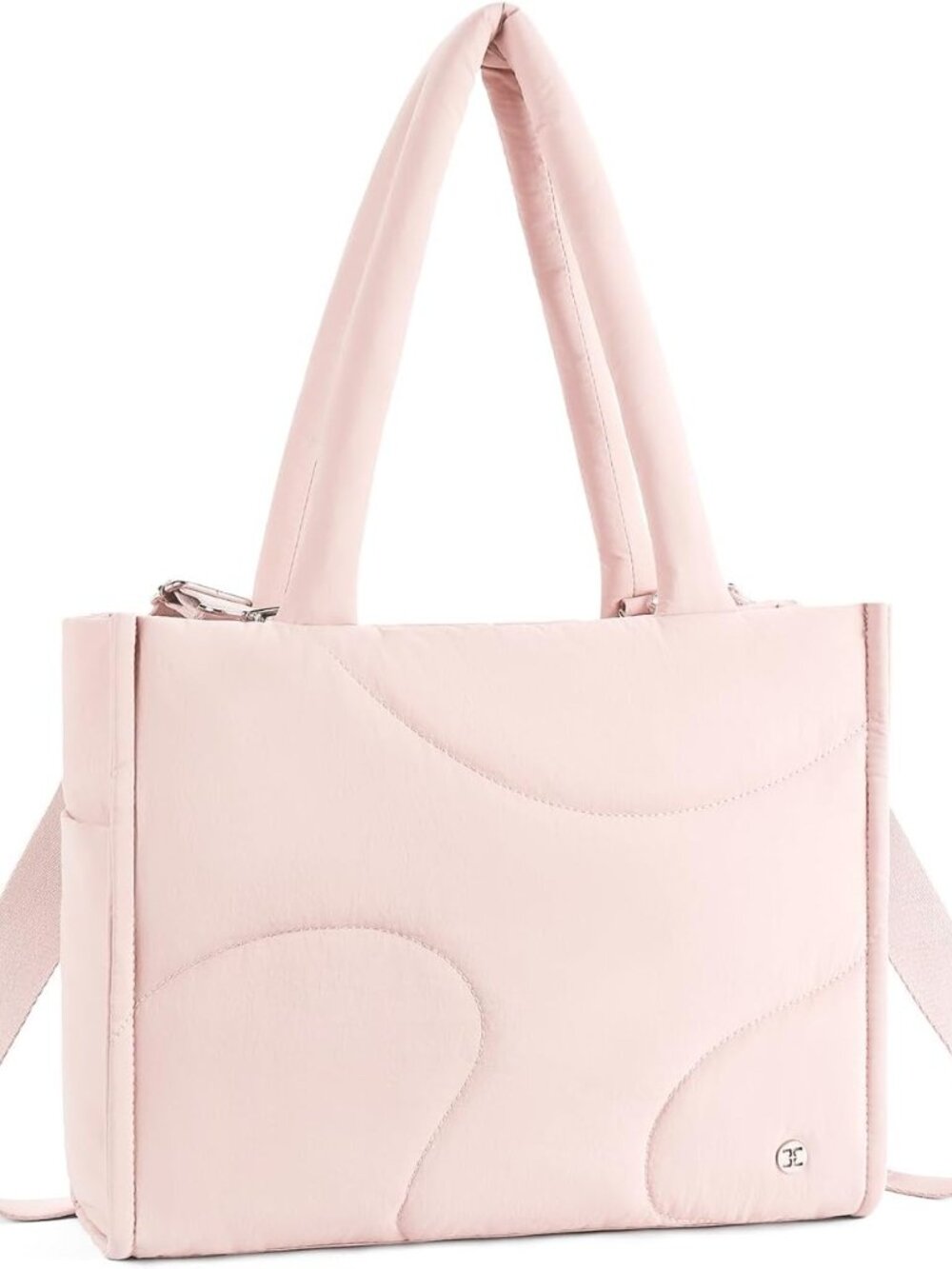 Tote Bag for Women Puffer Bags Quilted Carryall Shoulder Handbag